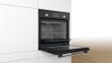 Piekarnik elektryczny BOSCH HBF153BB0 Serie 2 71 l | termoobieg | grill | EcoClean | czarny