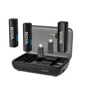 Zestaw mikrofonów bezprzewodowych z etui 1000mAh 2.4GHZ USB-C