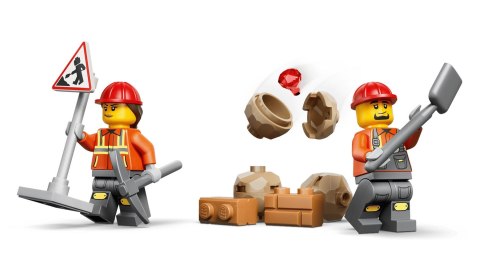 LEGO City 60480 - Żółta koparko-ładowarka