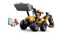 LEGO City 60480 - Żółta koparko-ładowarka
