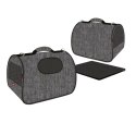 ZOLUX Torba transportowa dla psa i kota NOMAD L szara 50,5x25x33cm