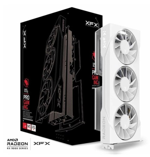 Karta graf. XFX SWIFT RX 9060XT OC White 3-FAN 16GB