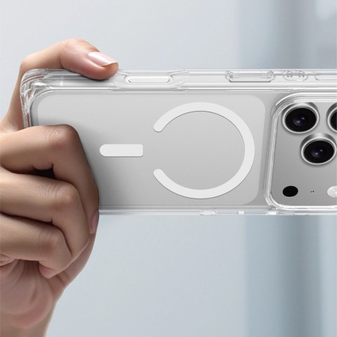 Etui pokrowiec na iPhone 17 Pro Max Omni MagSafe - przezroczyste