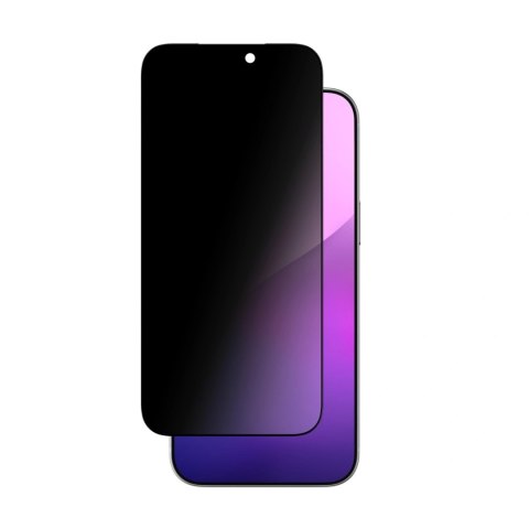 Szkło hartowane prywatyzujące na iPhone 17 Titan Privacy FusionFilter 7