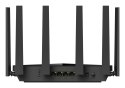 Cudy WR11000 router bezprzewodowy 2.5 Gigabit Ethernet Trójpasmowy (2,4 GHz / 5 GHz / 6 GHz) Czarny