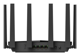 Cudy WR11000 router bezprzewodowy 2.5 Gigabit Ethernet Trójpasmowy (2,4 GHz / 5 GHz / 6 GHz) Czarny