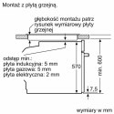 Piekarnik elektryczny BOSCH HBA572EM3 Serie 4 71 l | AirFry | pyroliza | termoobieg | czarny mat