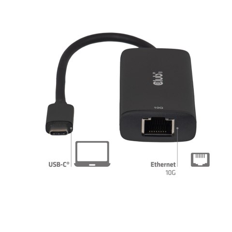 CLUB3D CAC-2531 stacja dokująca Przewodowa USB 3.2 Gen 1 (3.1 Gen 1) Type-C Czarny
