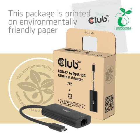 CLUB3D CAC-2531 stacja dokująca Przewodowa USB 3.2 Gen 1 (3.1 Gen 1) Type-C Czarny