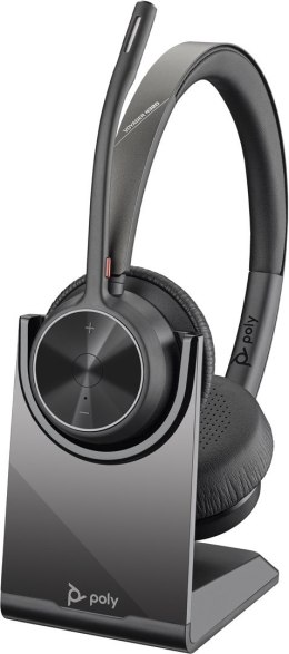 Słuchawki Poly Voyager 4320 USB-A Headset +BT700 dongle + podstawka ładująca 77Y99AA