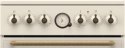 Kuchnia elektryczna GORENJE GECS5B70CLI Retro 50 cm | AirFry | funkcja Pizza | FrozenBake | kremowy