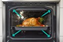Kuchnia elektryczna GORENJE GECS5B70CLI Retro 50 cm | AirFry | funkcja Pizza | FrozenBake | kremowy