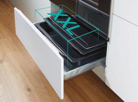 Kuchnia elektryczna GORENJE GECS5B70CLI Retro 50 cm | AirFry | funkcja Pizza | FrozenBake | kremowy