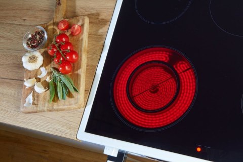 Kuchnia elektryczna GORENJE GECS5B70CLI Retro 50 cm | AirFry | funkcja Pizza | FrozenBake | kremowy