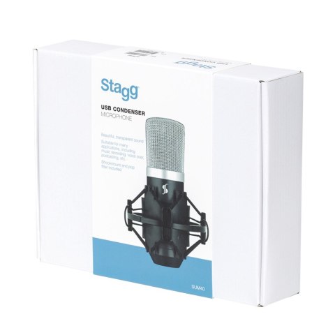 STAGG SUM40 - Mikrofon pojemnościowy USB
