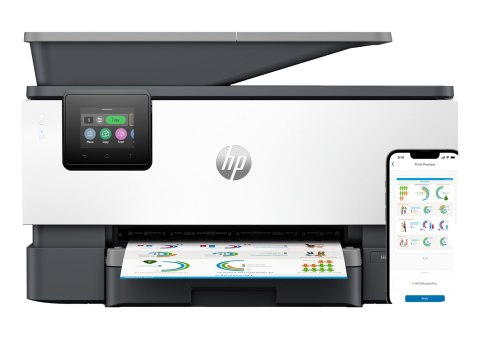 HP OfficeJet Pro 9120e Bezprzewodowe All-in-One W kolorze Drukarka, Instant Ink; Drukowanie dwustronne