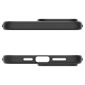 Etui pokrowiec na iPhone 15 Pro Liquid Air - czarny mat