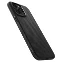 Etui pokrowiec na iPhone 15 Pro Liquid Air - czarny mat