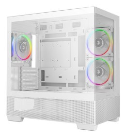 DeepCool CG380 3F WH Midi Tower Biały