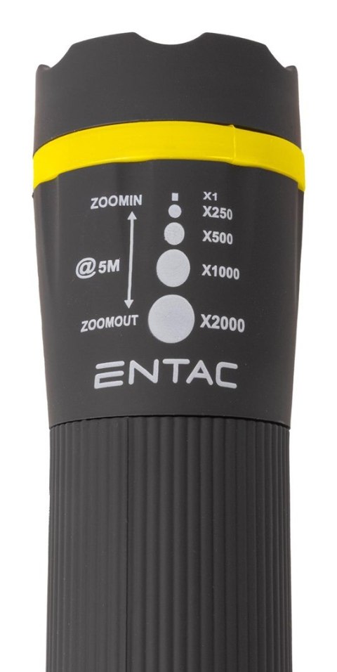 Entac EFL-ZOOM-PL latarka Czarny Latarka ręczna LED