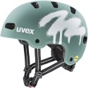 Kask rowerowy dziecięcy UVEX Kid 4 Style MIPS Green 55-58 cm