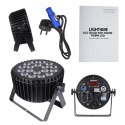 LIGHT4ME ALU QUAD PAR 18x6W RGBW - Reflektor sceniczny