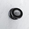 Uchwyt magnetyczny do smartfona z przyssawką na deskę rozdzielczą szybę - czarny