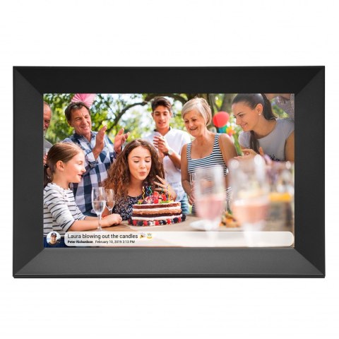 Ramka na zdjęcia Denver z FRAMEO 10.1" 16GB czarna