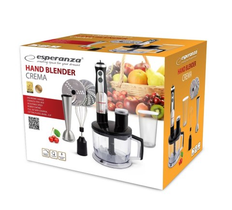 Blender ręczny Esperanza Crema EKM004 (800W; kolor czarny)