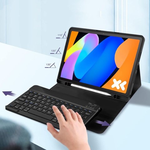 Etui z klawiaturą na Lenovo Idea Tab 11.0 TB-336 - czarne