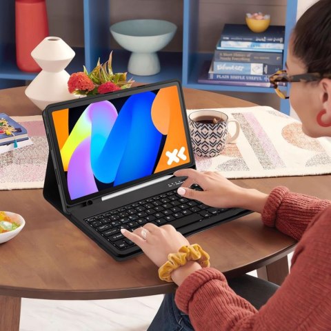 Etui z klawiaturą na Lenovo Idea Tab 11.0 TB-336 - czarne