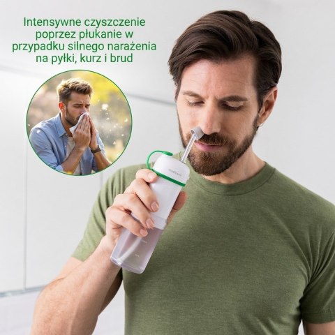Irygator do nosa Medisana NI 200 150 ml | USB-C | 74 x 49 x 141 mm | biały