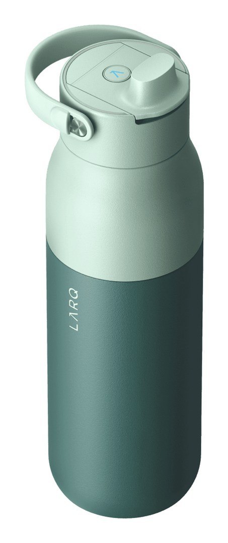 Butelka LARQ Bottle PureVis 2 BWEG100A 1L Green - inteligentna, samoczyszcząca butelka filtrująca, światło UV-C