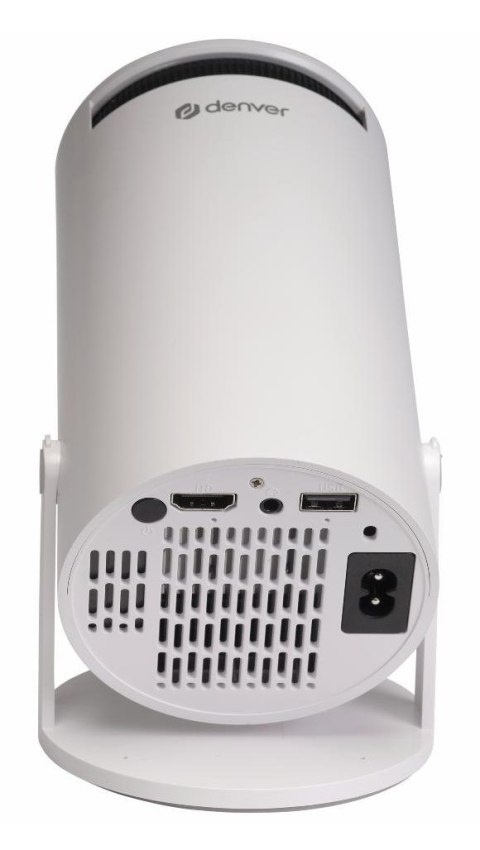 Denver PR-2500 Projektor o standardowym rzucie 175 ANSI lumenów LED 1080p (1920x1080) Biały