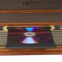 Drewniane centrum muzyczne retro Denver MRD-51 z gramofonem