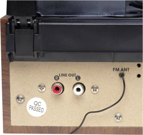 Gramofon retro Denver VPR-190MK2 z radiem i wbudowanymi głośnikami