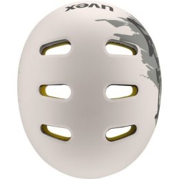 Kask rowerowy dziecięcy UVEX Kid 4 Style MIPS Dirt Warm Grey 55-58 cm