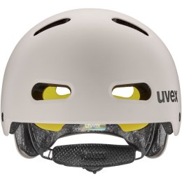 Kask rowerowy dziecięcy UVEX Kid 4 Style MIPS Warm Grey Matt 55-58 cm