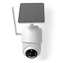 Kamera zewnętrzna Nedis Smartlife 4G, IP65 czujnik ruchu, night vision, biały