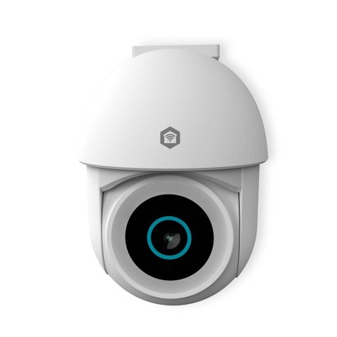 Kamera zewnętrzna Nedis Smartlife Wifi, IP65 czujnik ruchu, night vision, biały