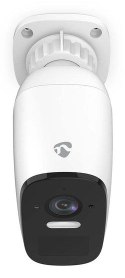 Kamera zewnętrzna Nedis Smartlife Wifi, IP66, czujnik ruchu, night vision, biały