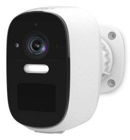Kamera zewnętrzna Nedis Smartlife Wifi, IP66, czujnik ruchu, night vision, biały