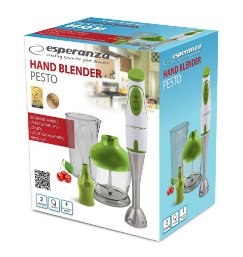 Blender ręczny Esperanza Crema EKM003G (450W; kolor zielony)