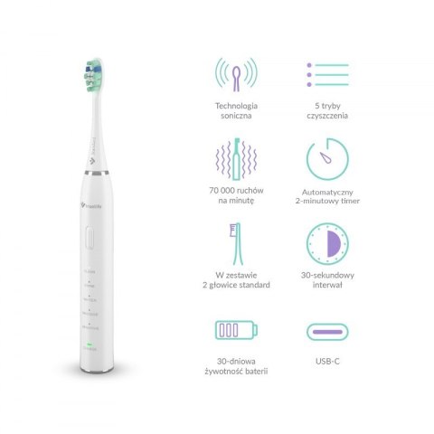 Szczoteczka soniczna TrueLife SonicBrush Clean30 White