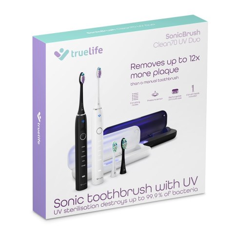 Szczoteczka soniczna TrueLife SonicBrush Clean70 UV Duo