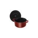 Garnek żeliwny okrągły STAUB 40509-362-0 - grenadynowy 6.7 ltr