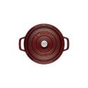 Garnek żeliwny okrągły STAUB 40509-362-0 - grenadynowy 6.7 ltr
