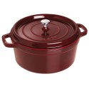 Garnek żeliwny okrągły STAUB 40509-362-0 - grenadynowy 6.7 ltr