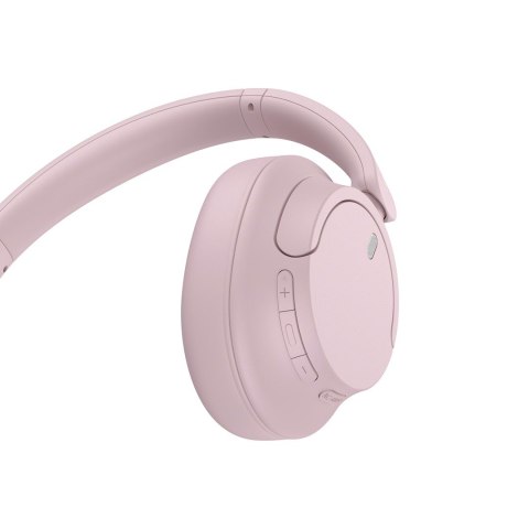Słuchawki Sony WH-CH720N Łączność Bluetooth Nauszne Redukcja szumów Bezprzewodowy Różowy