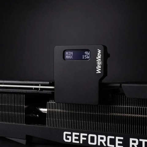 Thermal Grizzly TG-WV-P28R watomierz Czarny Wbudowany wyświetlacz LCD